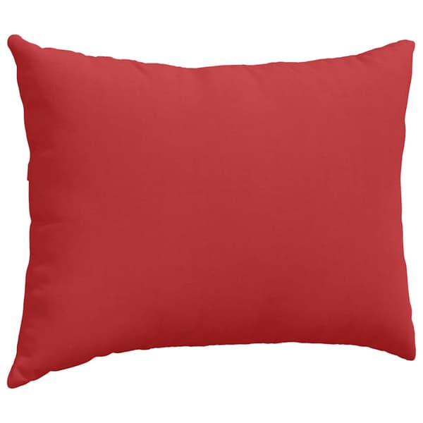 Sofakuddar 2 pcs Röd 70 x 50 cm tyg
