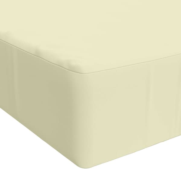 Sittkudde SOEST 100% Polyester Gräddvit 120 x 80 x 15 cm