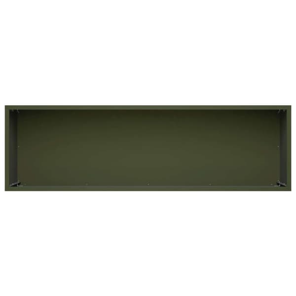 Trädgårdsplanterare 2 st Olivgrön 80 x 30 x 30 cm