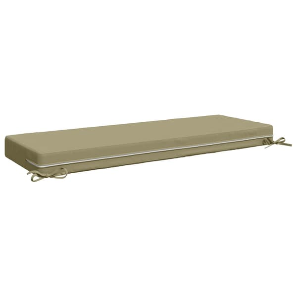 Sittkudde SOEST 100% Polyester Ljusgrön 120 x 40 x 10 cm