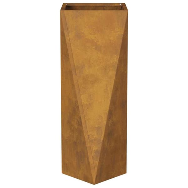 Planteringskärl 2 pcs Rostig 30 x 30 x 75 cm