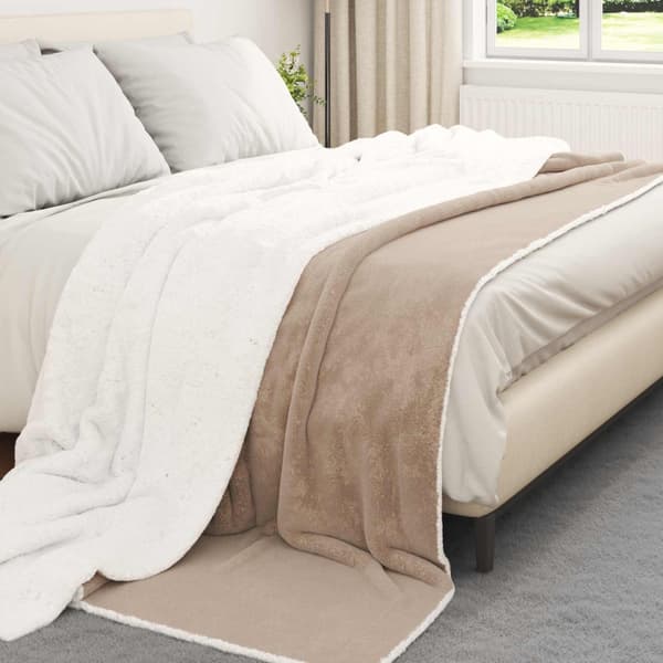 Kastfilt Kamel 240 x 270 cm Fleece