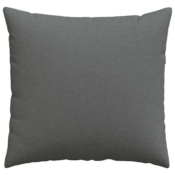 Sofakuddar 2 pcs Mörkgrå 45 x 45 cm tyg