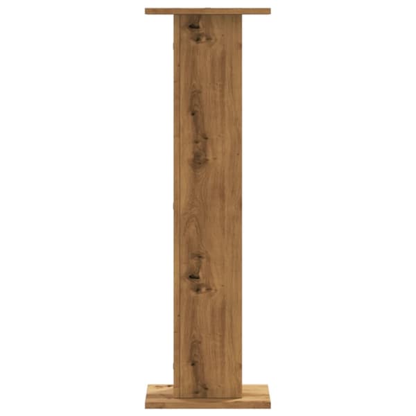 Växtställ 2 st ek 30x30x95 cm konstruerat trä