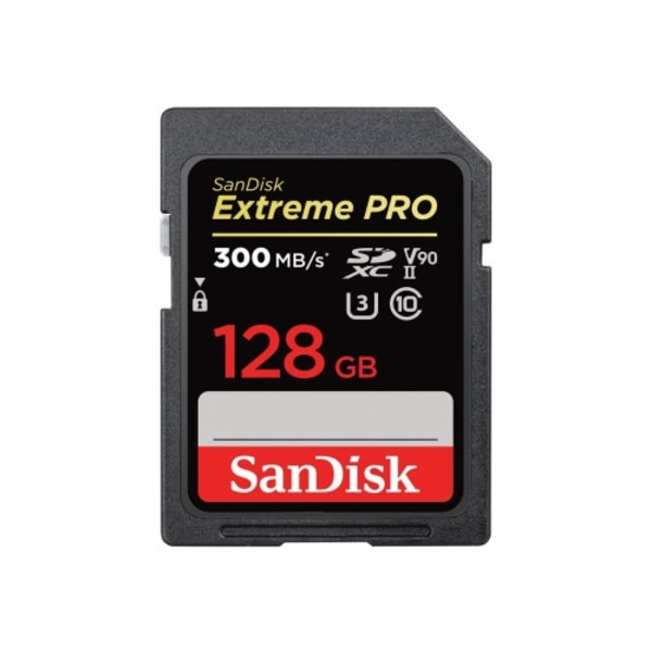 SanDisk Extreme Pro - flash-minneskort - 128 GB - SDXC UHS-II