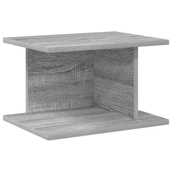 Sängbord 2 pcs Grå Sonoma 40 x 30 x 25 cm Konstruerat trä
