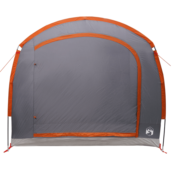 Tält med tak Grå och orange 268 x 240 x 191 cm Polyester