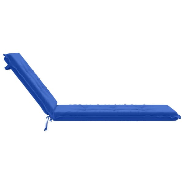 Solstol Kudde GEMERT 100% Polyester Kungsblå 190 x 50 x 9 cm