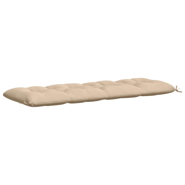 Bänk kudde VIANEN 100% Polyester Gräddvit 180 x 60 x 12 cm