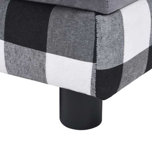 Hundsoffa grå 57x34x36 cm plysch