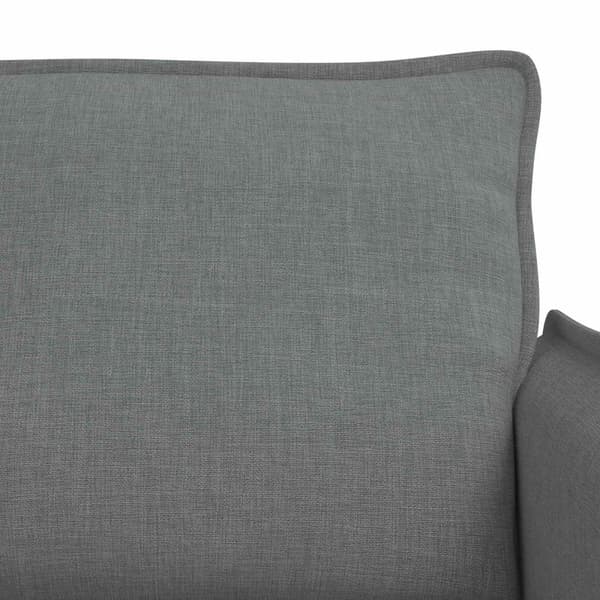 Soffset 2 pcs Mörkgrå 156 x 82 x 85 cm Tyg