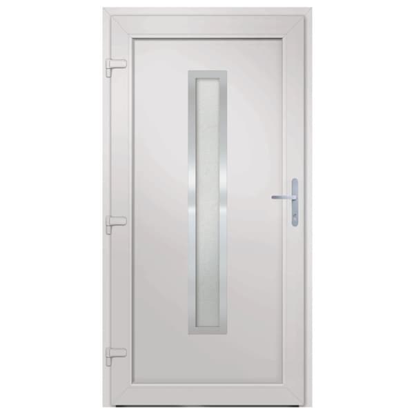 Ytterdörr antracit 98x190 cm PVC