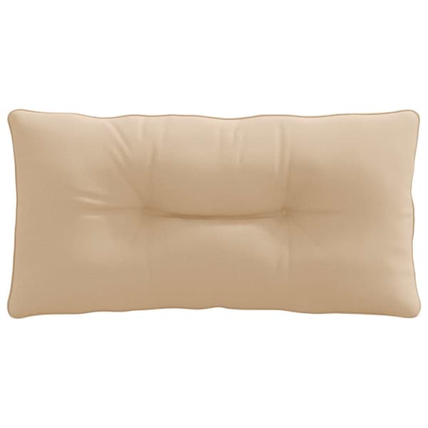 Ryggkudde PUTTEN 100% Polyester Sand 80 x 40 x 10 cm