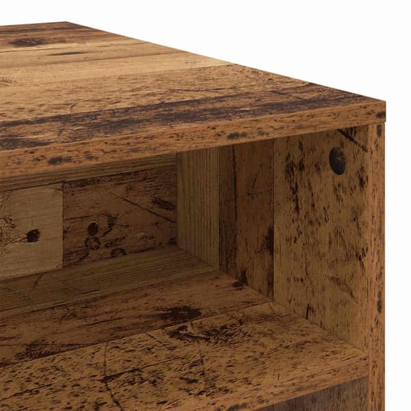 Kaffeebord Gammalt trä 90 x 55 x 42,5 cm Konstruerat trä