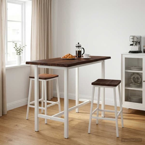 Rektangulärt Bordsskiva 90 x 50 x 3,5 cm Rektangulär Mörkbrun