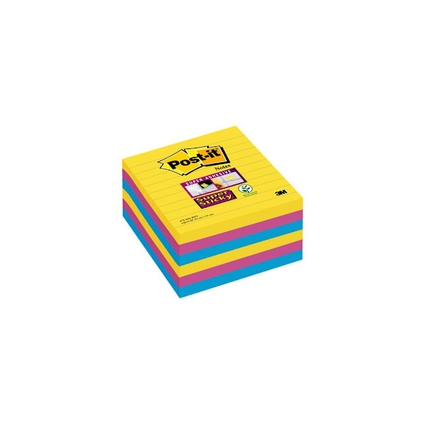 Notes POST-IT SS Carnival 101x101mm 6/fp