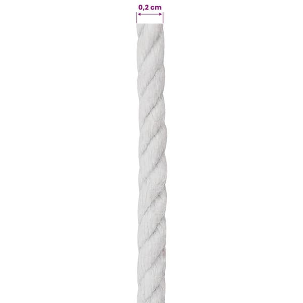 Rep 10 pcs Vit Bomull