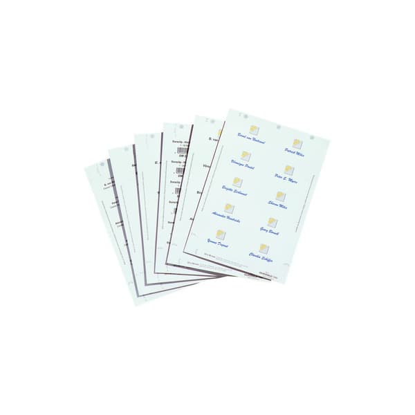 Etiketter DURABLE namnskylt 90x60 20/fp