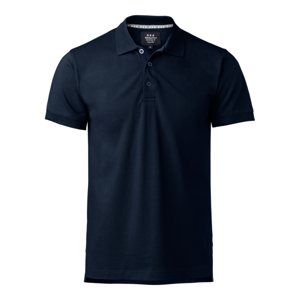 Morris solid Polo Navy Male