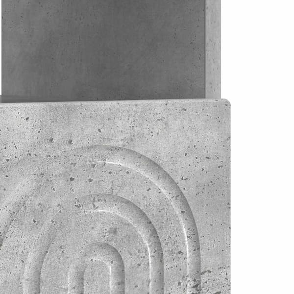 LED TV-skåp Betonggrå Konstruerat trä