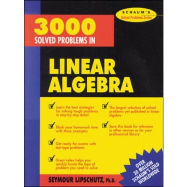 3,000 Solved Problems in Linear Algebra (häftad, eng)
