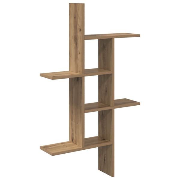 Vägg hylla Artisan-ek 61 x 15 x 102 cm Konstruerat trä