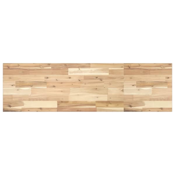 Bordsskiva 140x40x2 cm rektangulär massiv akacia