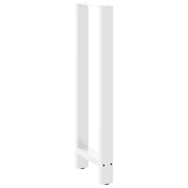 Barbordsben vita 2 st 40x(110-111) cm stål
