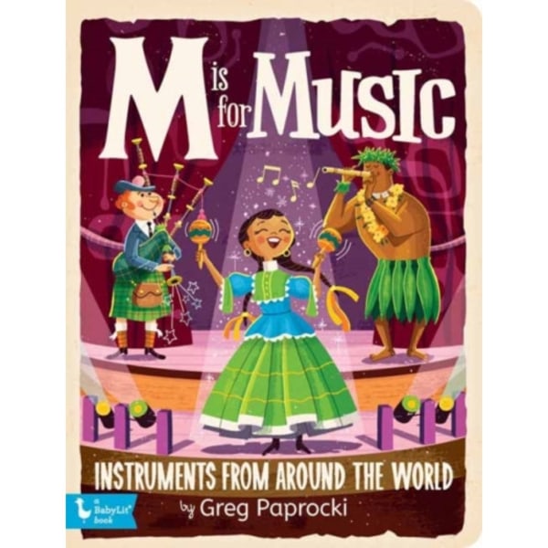 M Is for Music (bok, board book, eng)