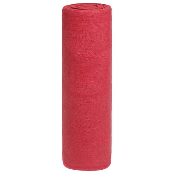 Juterrulle 200 x 2500 cm Röd