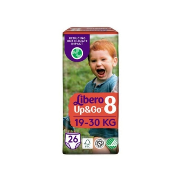 Blöja LIBERO Up&Go S8 19-30kg 26/fp