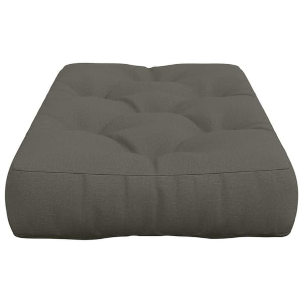 Pallkudd VIANEN 100% Polyester Grå 120 x 40 x 12 cm