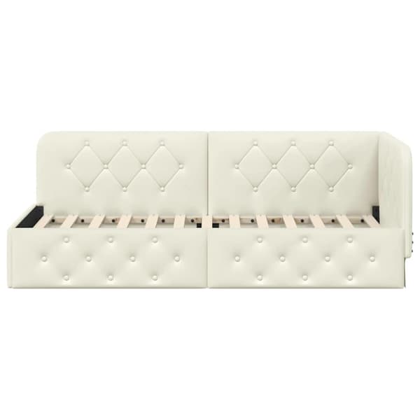 Hörn Sängram Kräm 80 x 200 cm Sammet