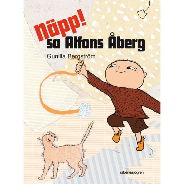 Näpp! sa Alfons Åberg (bok, kartonnage)