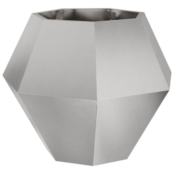 Planteringskärl Silver 75 x 75 x 60 cm Rostfritt stål