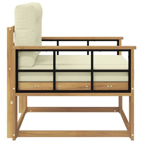 Utomhus Mellansoffa Polyester Vit