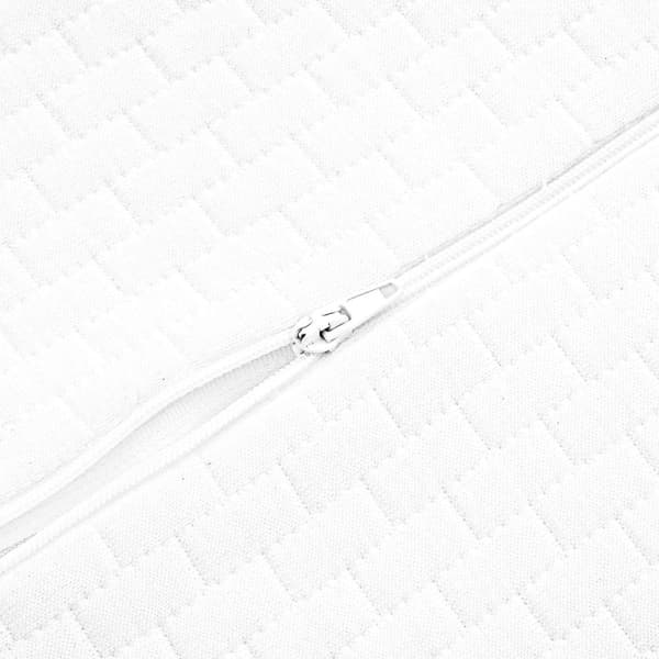 Sovkudde Enfärgad Vit 57 x 37 x 11,5 cm Minneskum