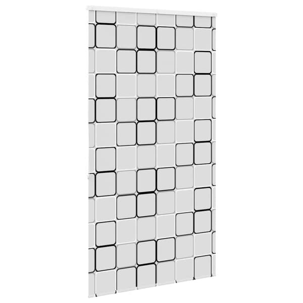 Duschrullgardin med kassett 130x240 cm tyg bredd 126 cm