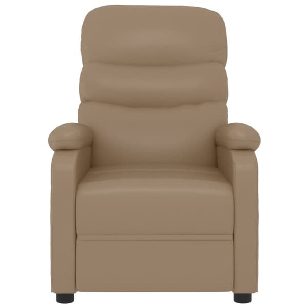 Reclinerfåtölj cappuccino konstläder