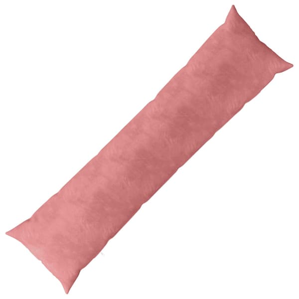 Kudde med kudde HEERLEN Rosa 40 x 145 cm Sammet