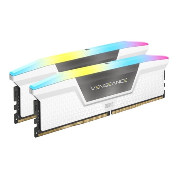 CORSAIR Vengeance RGB - DDR5 - sats - 32 GB: 2 x 16 GB - DIMM 288-pin - 5200 MHz / PC5-41600