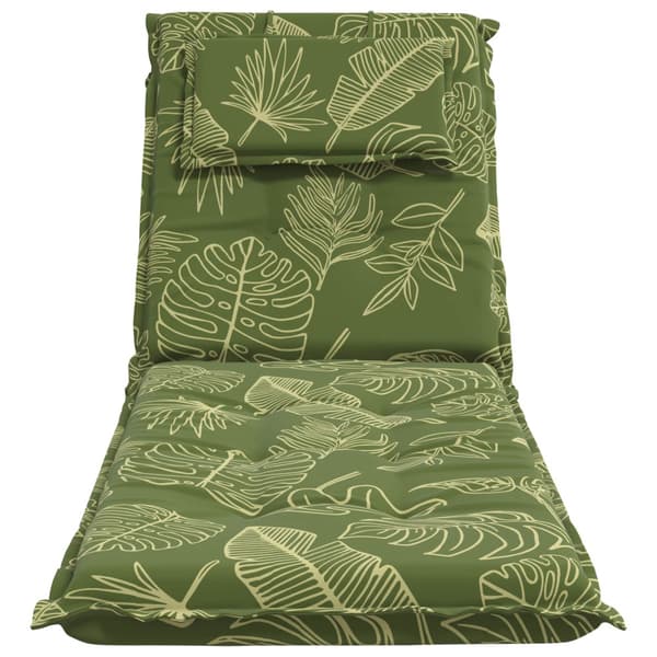 Solstol Kudde GEMERT 100% Polyester Bladdesign 190 x 50 x 9 cm