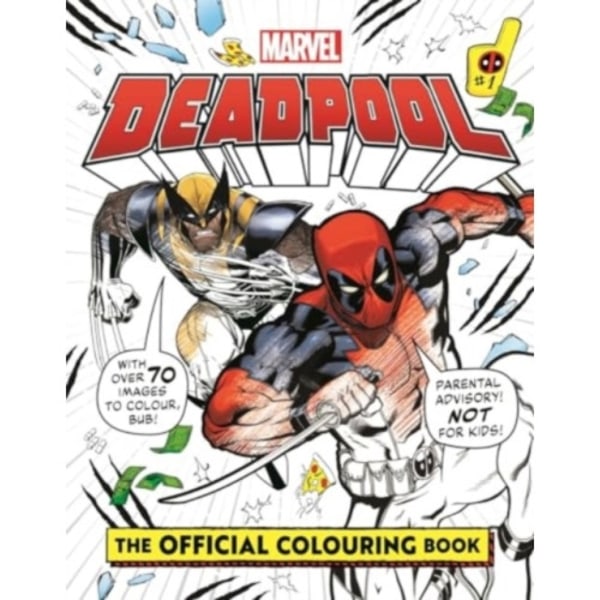 Marvel's Deadpool: The Official Colouring Book (häftad, eng)