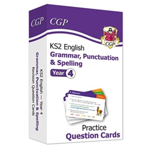 KS2 English Year 4 Practice Question Cards: Grammar, Punctuation & Spelling (inbunden, eng)