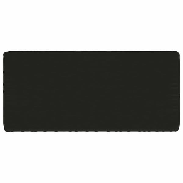 2-delade Bänk Kuddar VUGHT 2 st 100% Polyester Svart