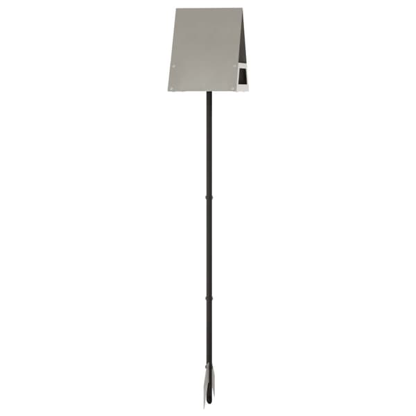 Fågelmatare Rostfritt stål Silver