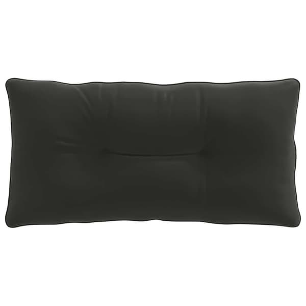 Ryggkudde PUTTEN 100% Polyester Svart 70 x 40 x 10 cm