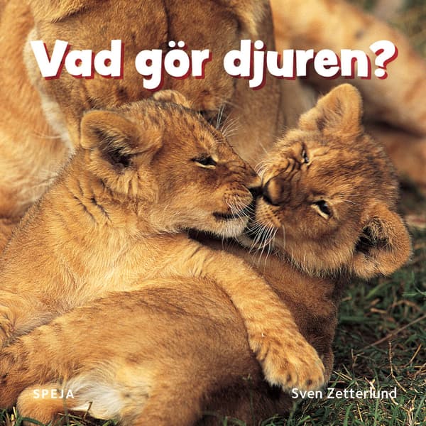 Vad gör djuren? (bok, board book)