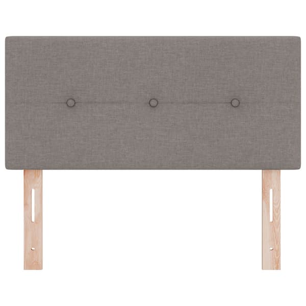 Höjdjusterbar Sänggavel Taupe tyg