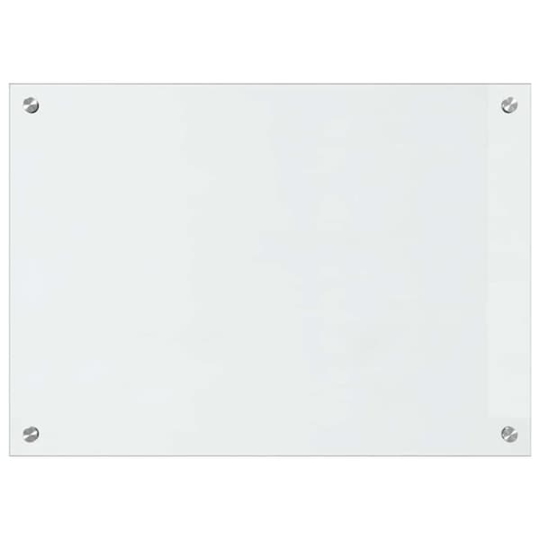 Köksskydd 2 st Transparent 70 x 50 cm härdat glas